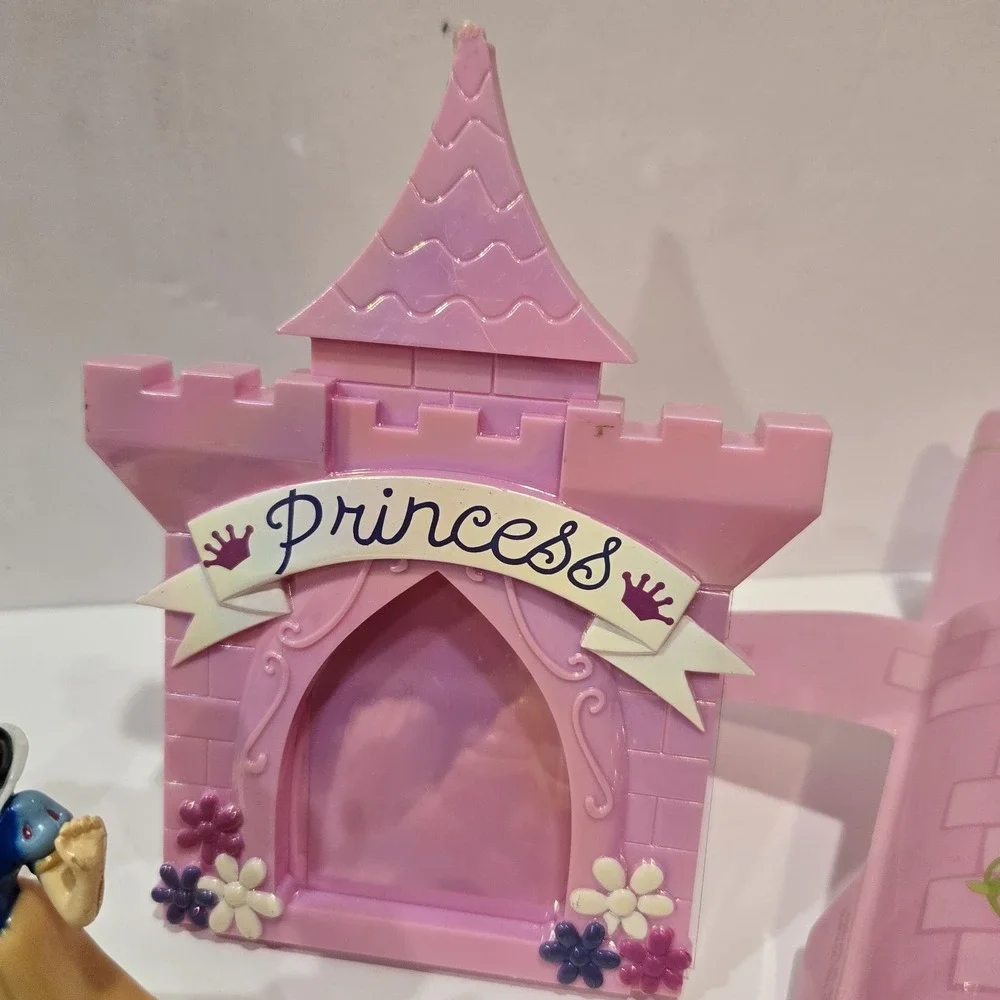Disney Princess Barbie Cake Topper Decorate Castle Birthday Decopac 28 Piece Lot